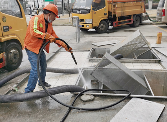 沔城回族镇隔油池清理